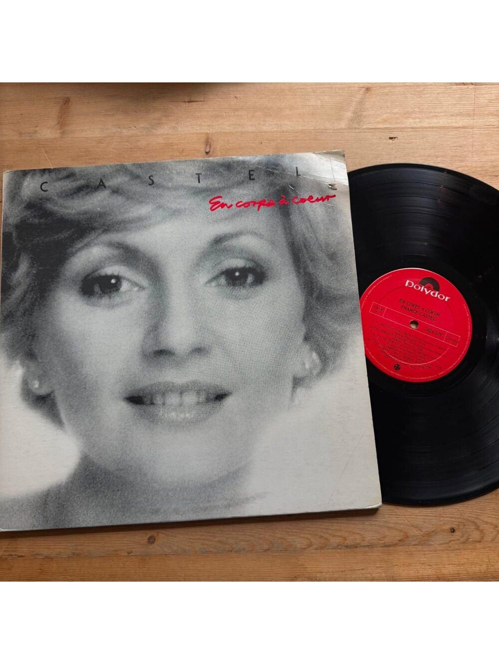 France Castel - En Corps a Coeur 33rpm VG+ VR18